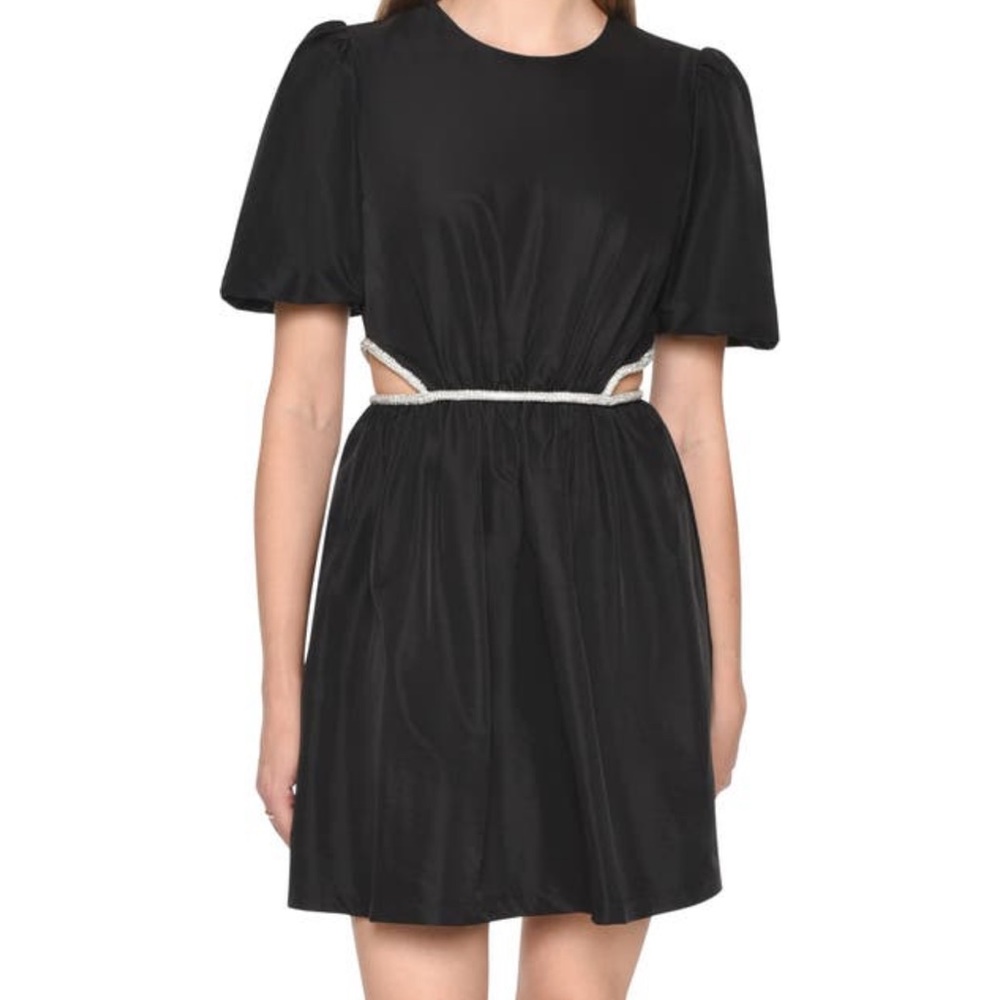 WAYF Plaza Cutout Mini Dress